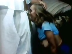 Classic Scenes - Little Oral Annie deepthroats Ron Jeremy tube porn video